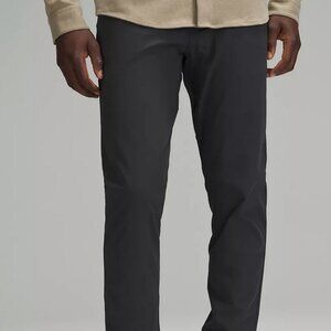 Dark Grey Lululemon ABC Slim-Fit 5 Pocket Pant Warpstreme 33W x 30L